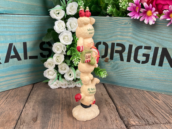 Acrobatic Snowmen Christmas Decorative Ornament