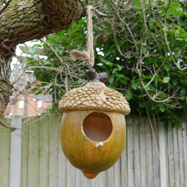 Acorn Shape Nesting Box/ Bird House