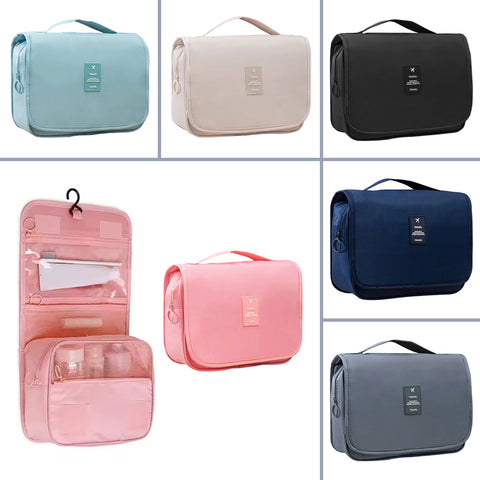 Waterproof Toiletry Bag - Hanging Hook