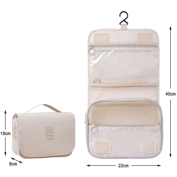 Waterproof Toiletry Bag - Hanging Hook