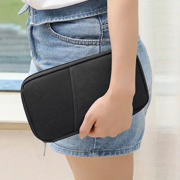 Large Capacity Passport Holder Travel Wallet
