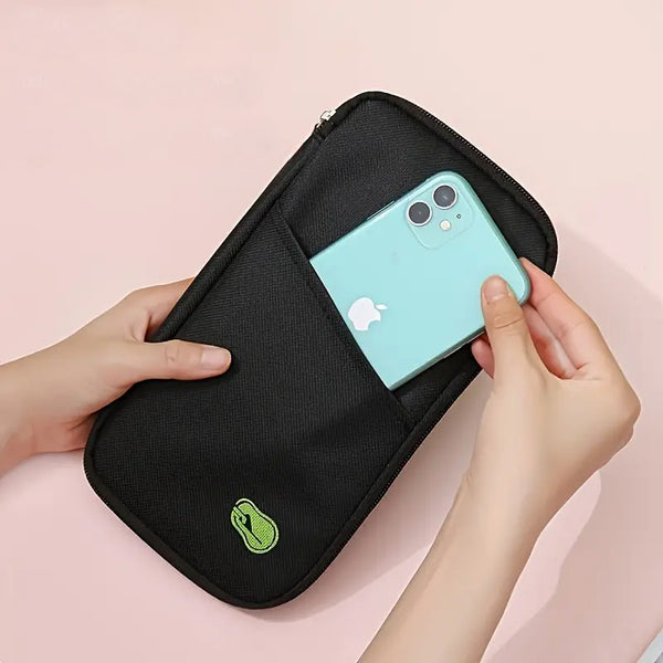 Large Capacity Passport Holder Travel Wallet