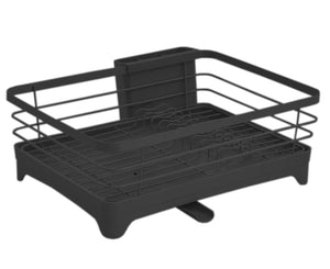 Dish Draining Kitchen Counter Rack - Black