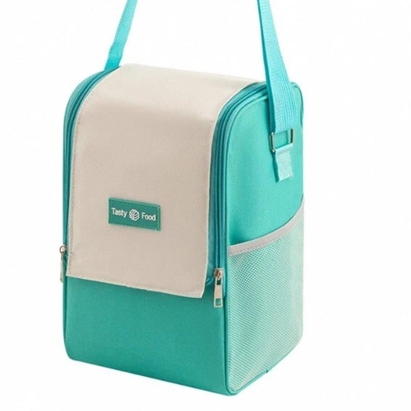 Insulated Waterproof Thermal Lunch Bag - Adjustable Strap