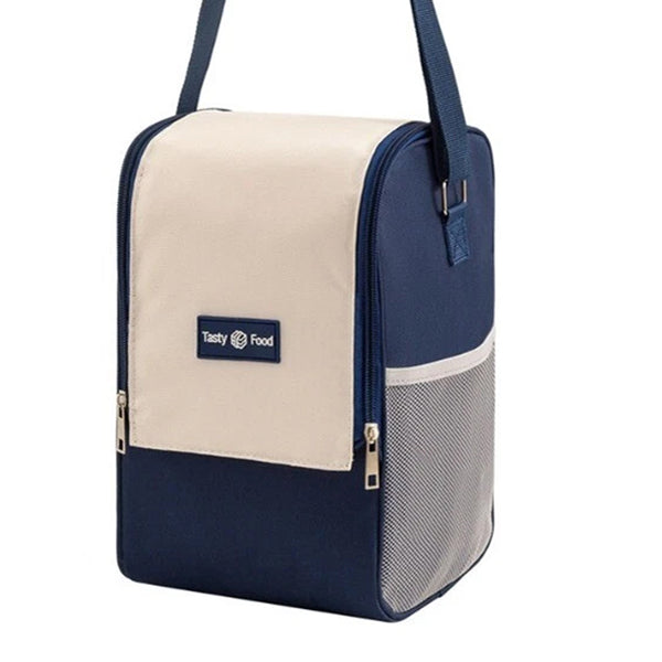Insulated Waterproof Thermal Lunch Bag - Adjustable Strap