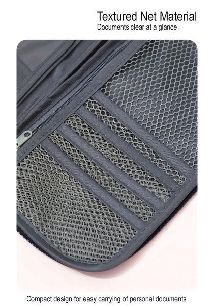 Large Capacity Passport Holder Travel Wallet