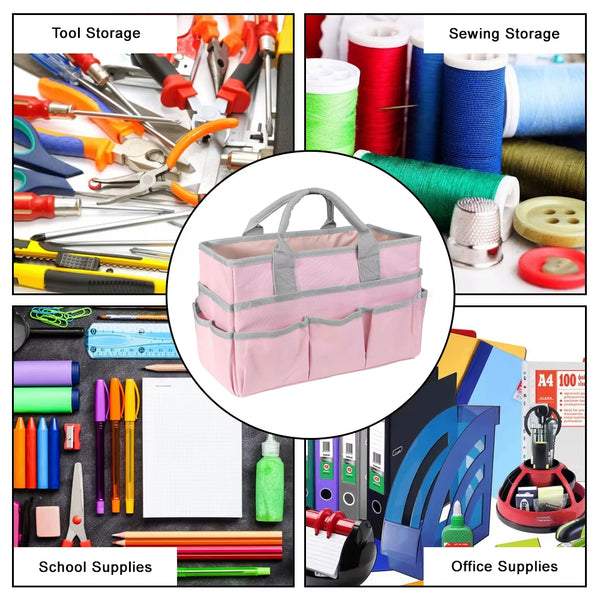 Waterproof Multiple Pocket Tote Bag - Foldable