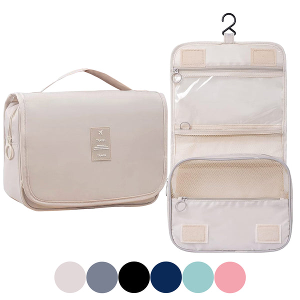 Waterproof Toiletry Bag - Hanging Hook