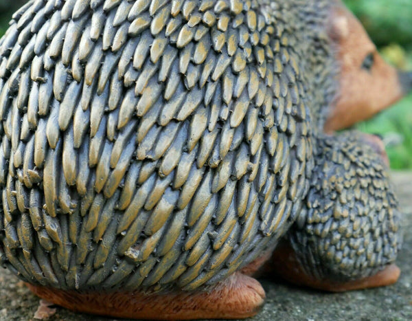 Hedgehog Hoglet Garden Sculpture Resin Animal Ornament Lawn Decor Statue Gift