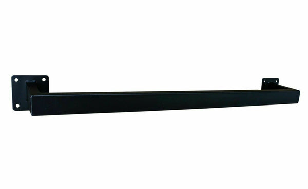 Towel Bar - Wall Mount Bathroom Accessory - Black
