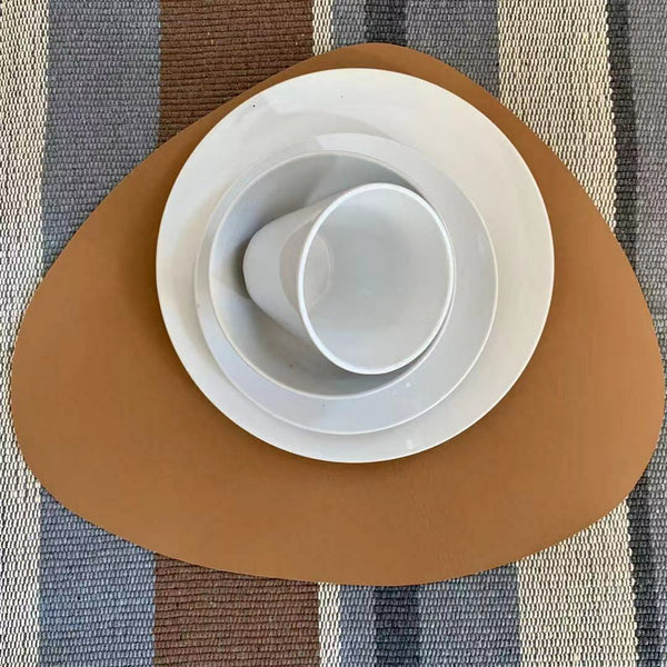 Kitchen Dinning Table Placemats - Tan