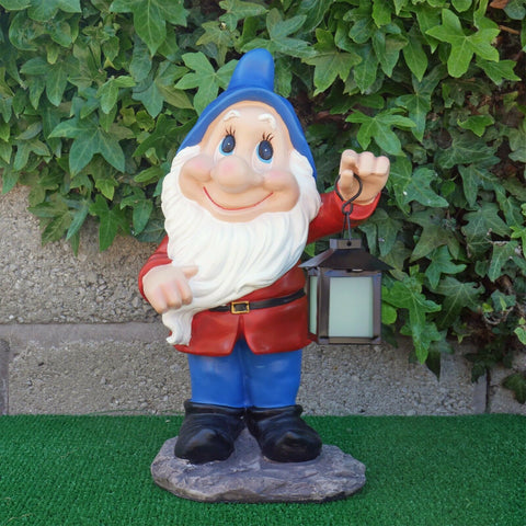 Gnome Garden Sculpture - Blue Hat