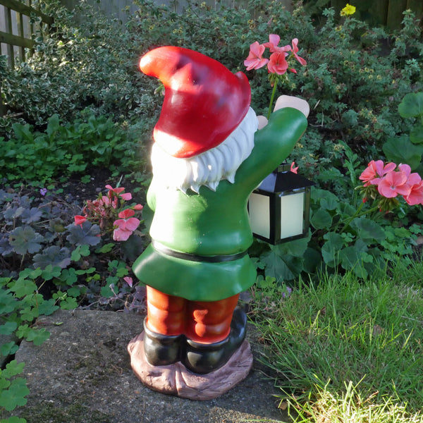 Gnome Garden Sculpture - Red Hat