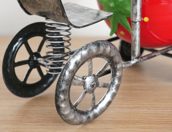 Vintage Tractor Ornamental Planter - Red