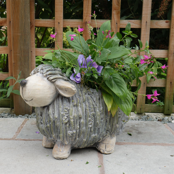 Standing Sheep Ornamental Garden Planter