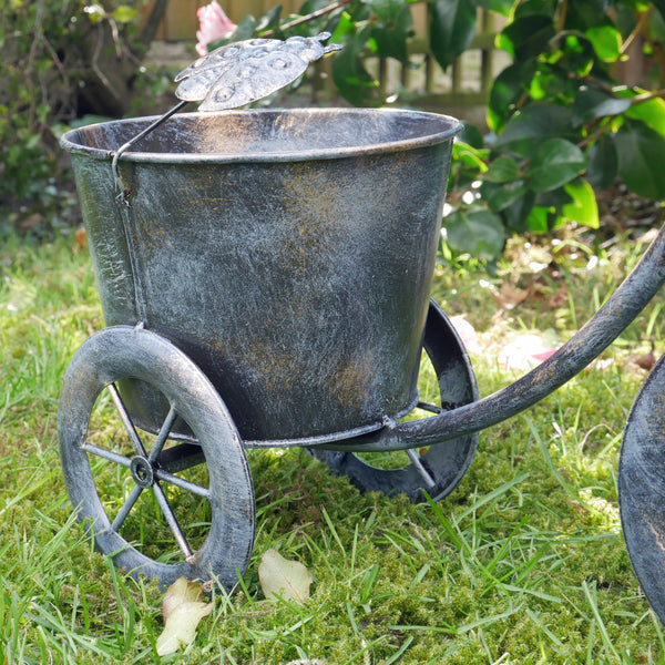 Vintage Tricycle Ornamental Planter - Bronze