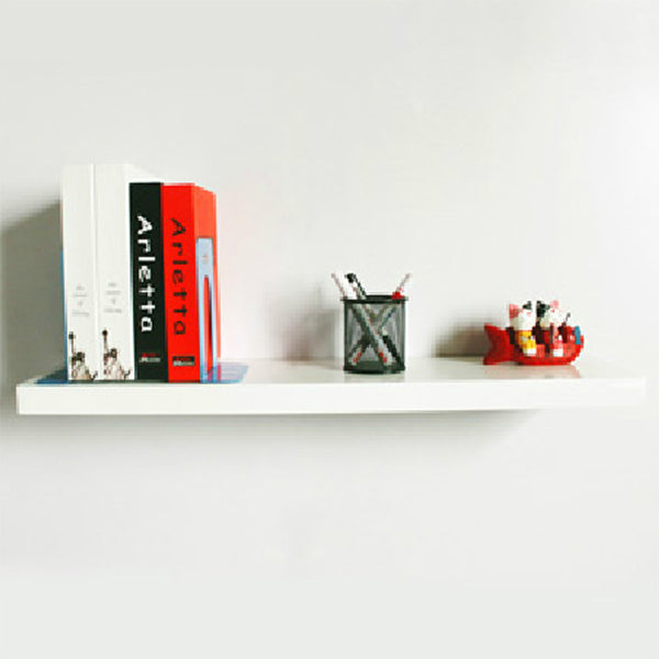 White Matt Floating Shelves - 80x23.5cm